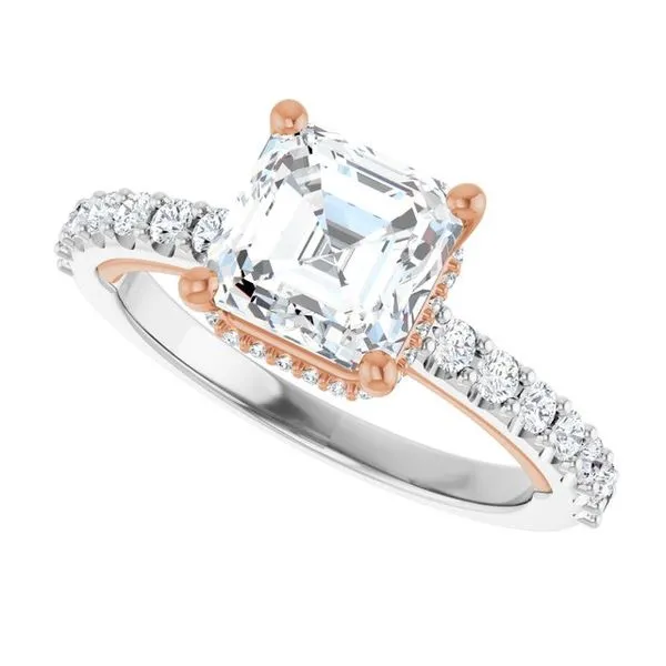 Hidden Halo-Style Engagement Ring Image 5 Rox Atlanta Jewelers Decatur, GA