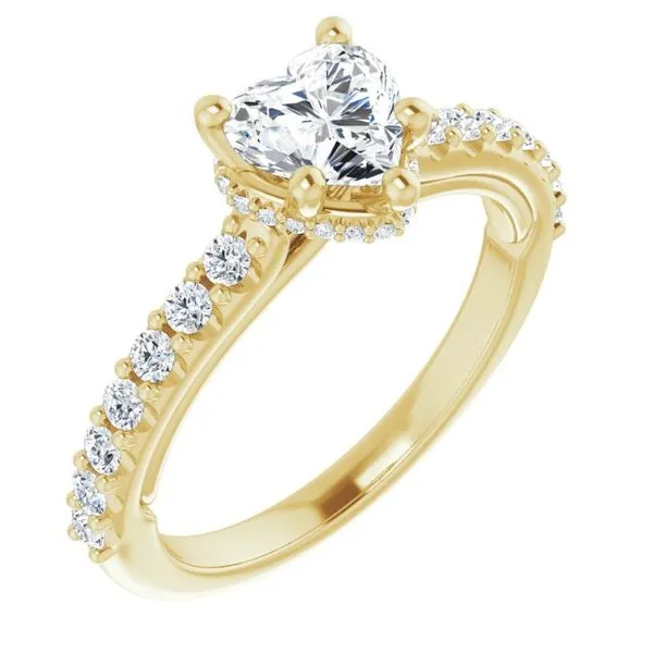 Hidden Halo-Style Engagement Ring Rox Atlanta Jewelers Decatur, GA