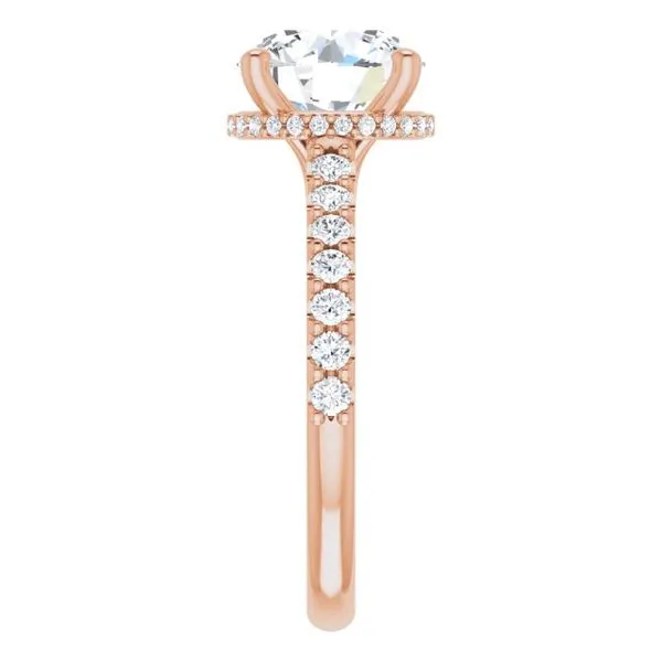 Hidden Halo-Style Engagement Ring Image 4 Arezzo Jewelers Elmwood Park, IL