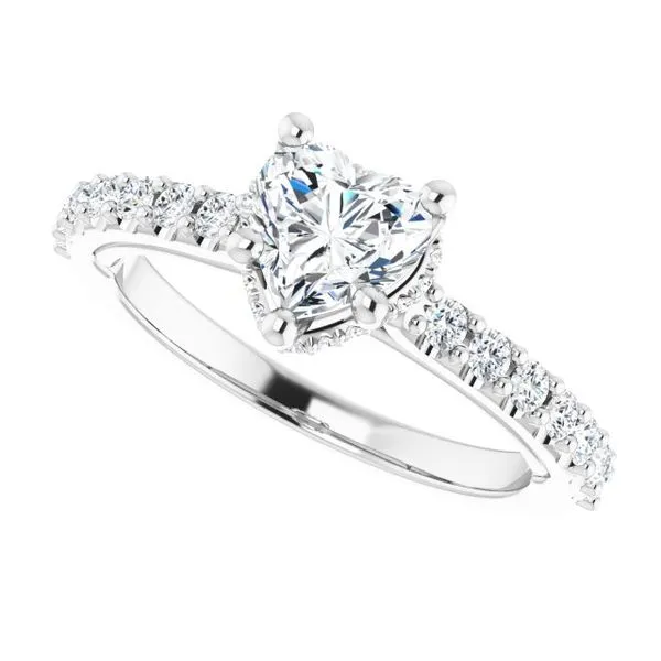 Hidden Halo-Style Engagement Ring Image 5 Dripping Diamonds Dripping Springs, TX