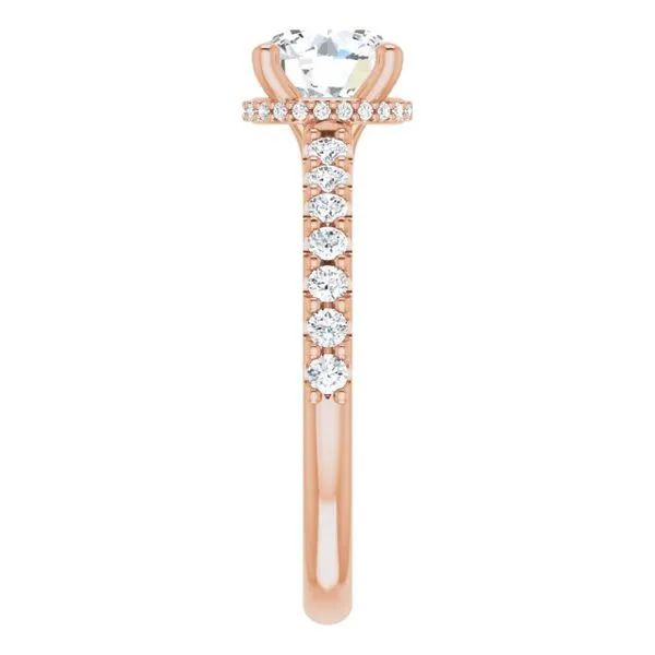 Hidden Halo-Style Engagement Ring Image 4 Rox Atlanta Jewelers Decatur, GA