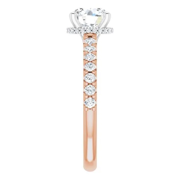 Hidden Halo-Style Engagement Ring Image 4 Raleigh Diamond Fine Jewelry Raleigh, NC