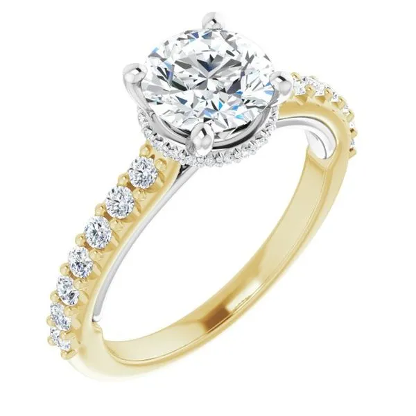 Hidden Halo-Style Engagement Ring Austin's Fine Diamonds & Jewelry Lyndhurst, NJ