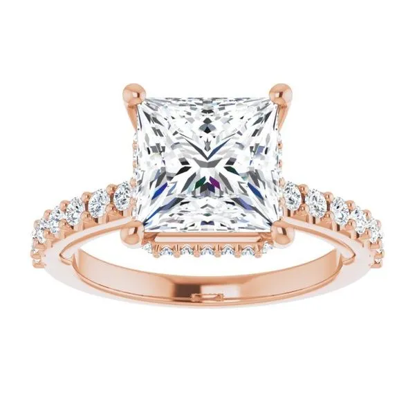 Hidden Halo-Style Engagement Ring Image 3 Rox Atlanta Jewelers Decatur, GA