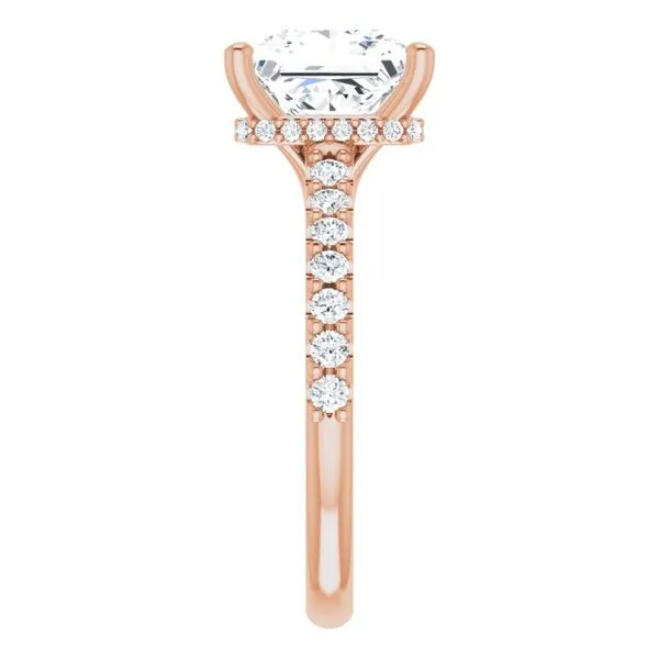 Hidden Halo-Style Engagement Ring Image 4 Rox Atlanta Jewelers Decatur, GA