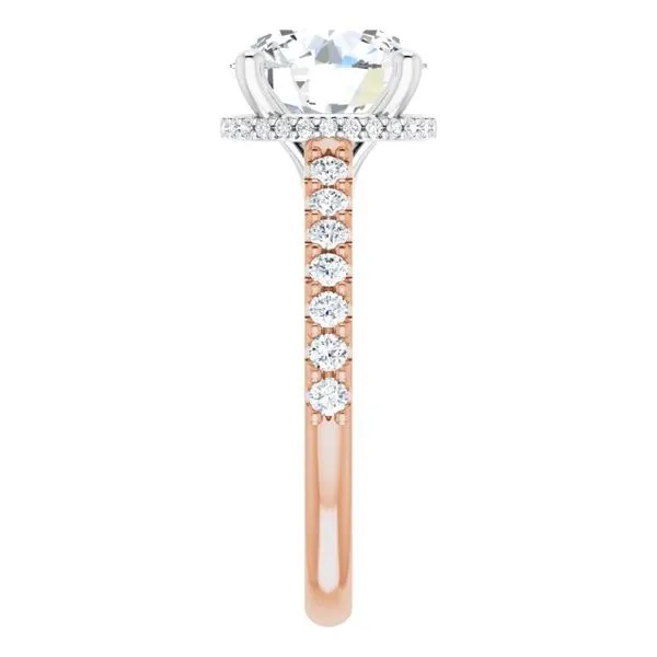 Hidden Halo-Style Engagement Ring Image 4 Eskews Fine Jewelers Lee's Summit, MO