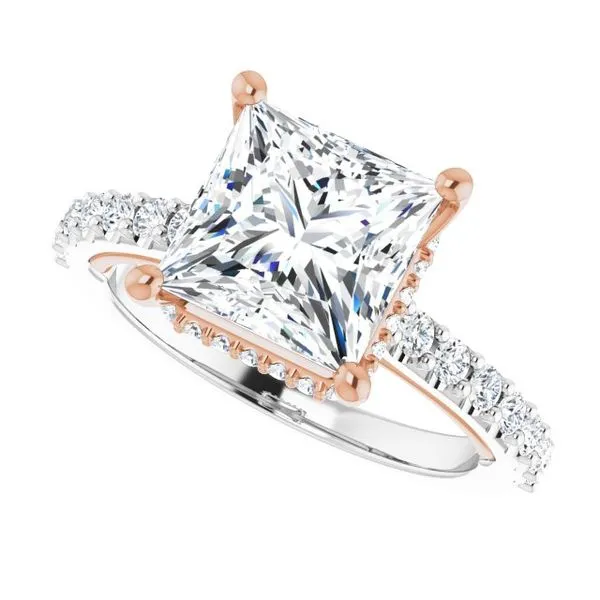 Hidden Halo-Style Engagement Ring Image 5 Dripping Diamonds Dripping Springs, TX