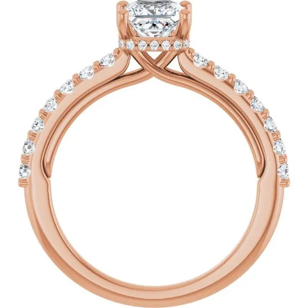 Hidden Halo-Style Engagement Ring Image 2 Rox Atlanta Jewelers Decatur, GA