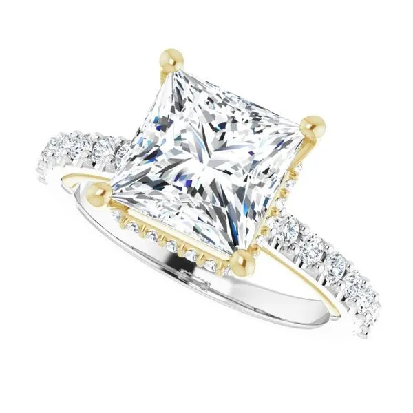 Hidden Halo-Style Engagement Ring Image 5 Arezzo Jewelers Elmwood Park, IL