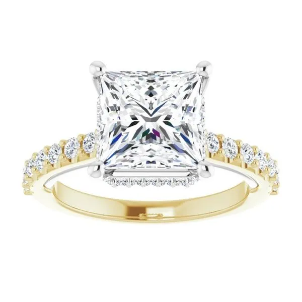 Hidden Halo-Style Engagement Ring Image 3 Arezzo Jewelers Elmwood Park, IL