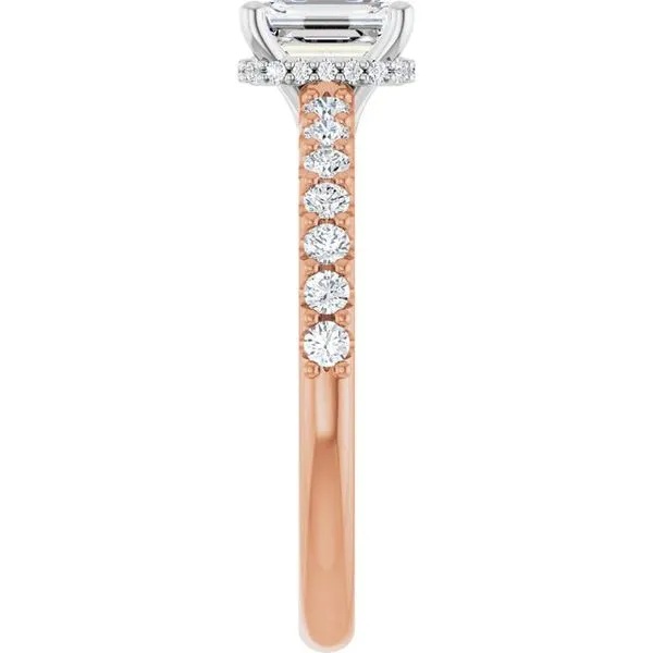 Hidden Halo-Style Engagement Ring Image 4 Rox Atlanta Jewelers Decatur, GA