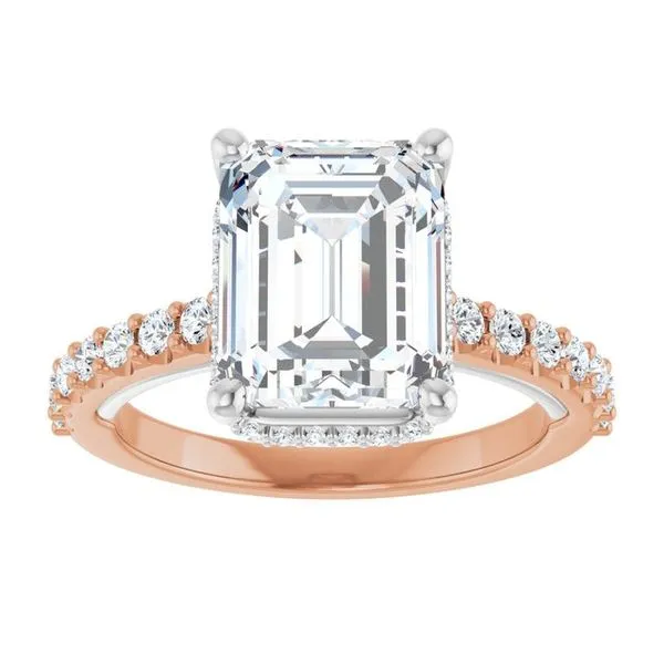 Hidden Halo-Style Engagement Ring Image 3 Arezzo Jewelers Elmwood Park, IL