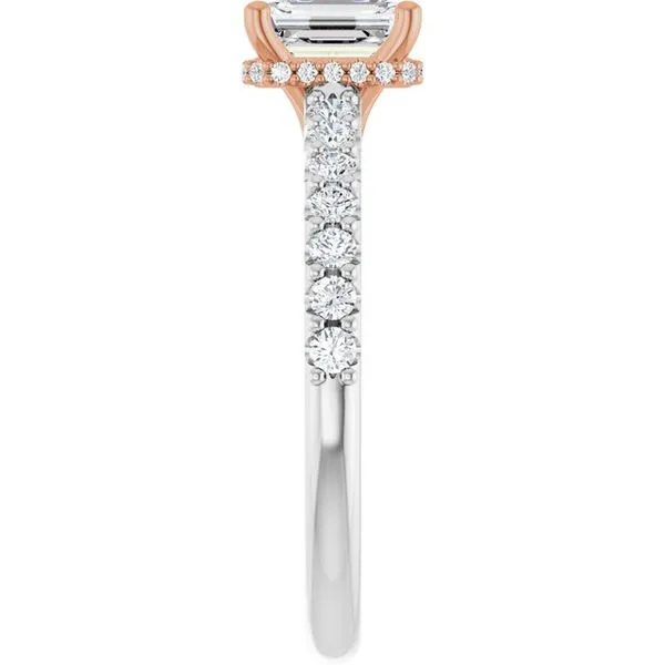 Hidden Halo-Style Engagement Ring Image 4 Paul James Jewelers Angels Camp, CA