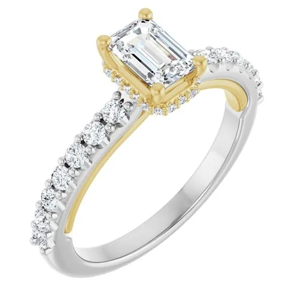 Hidden Halo-Style Engagement Ring Austin's Fine Diamonds & Jewelry Lyndhurst, NJ