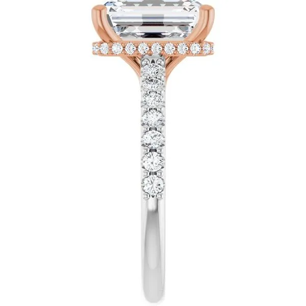 Hidden Halo-Style Engagement Ring Image 4 Paul James Jewelers Angels Camp, CA