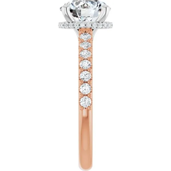 Hidden Halo-Style Engagement Ring Image 4 Jimmy Smith Jewelers Decatur, AL