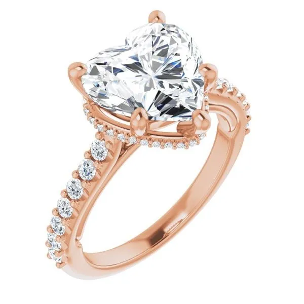 Hidden Halo-Style Engagement Ring Rox Atlanta Jewelers Decatur, GA