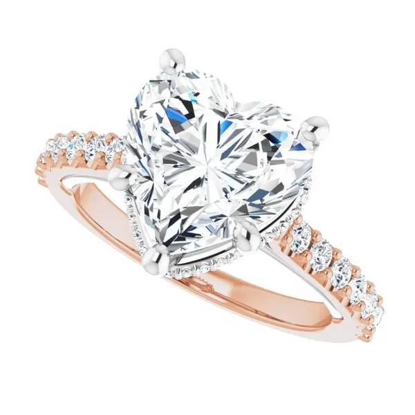 Hidden Halo-Style Engagement Ring Image 5 Rox Atlanta Jewelers Decatur, GA