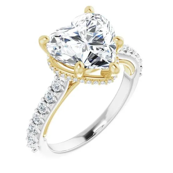 Hidden Halo-Style Engagement Ring Clater Jewelers Louisville, KY