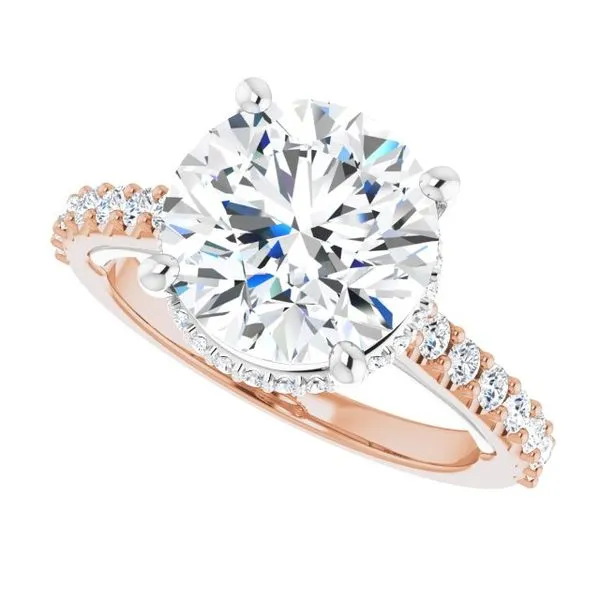 Hidden Halo-Style Engagement Ring Image 5 Clater Jewelers Louisville, KY