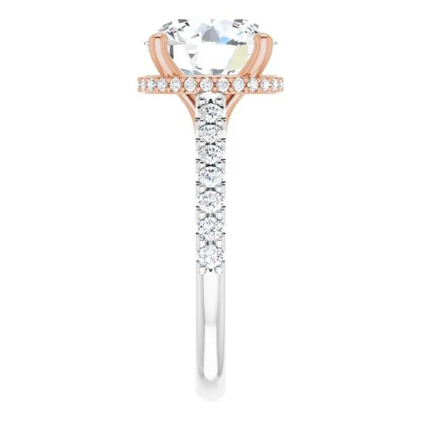 Hidden Halo-Style Engagement Ring Image 4 Rox Atlanta Jewelers Decatur, GA