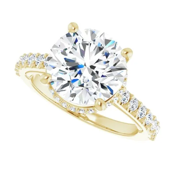 Hidden Halo-Style Engagement Ring Image 5 Austin's Fine Diamonds & Jewelry Lyndhurst, NJ