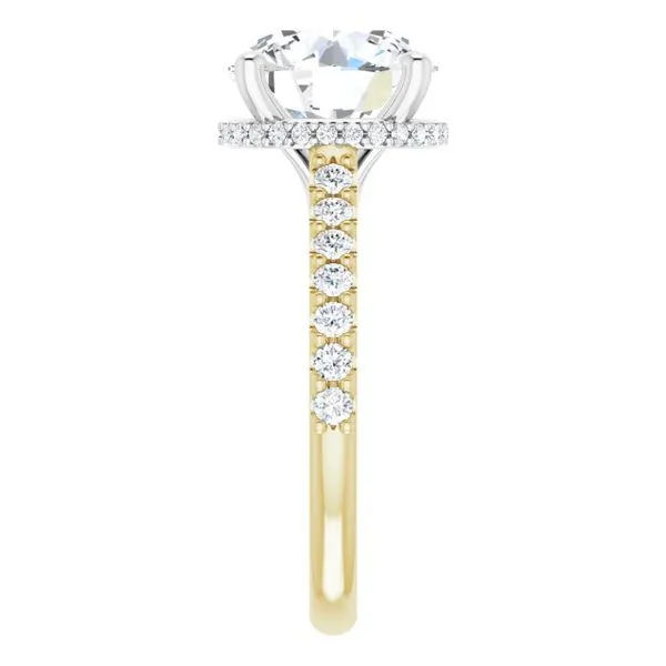 Hidden Halo-Style Engagement Ring Image 4 Arezzo Jewelers Elmwood Park, IL