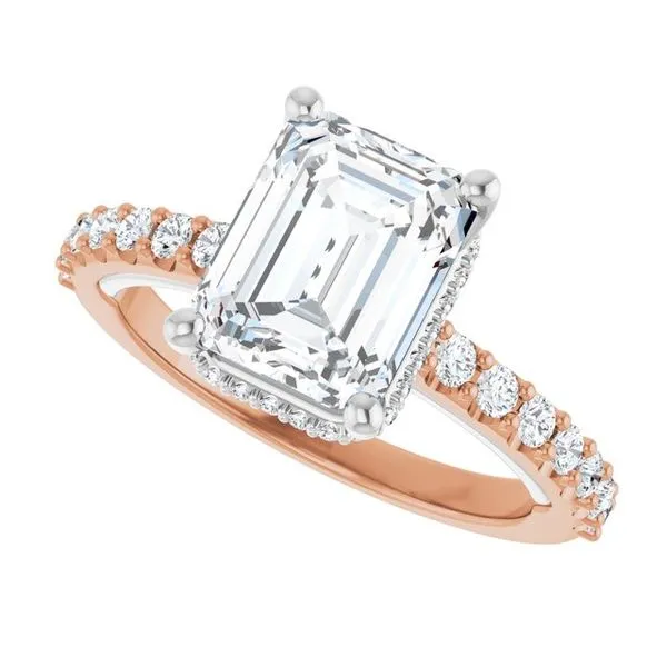 Hidden Halo-Style Engagement Ring Image 5 Dripping Diamonds Dripping Springs, TX