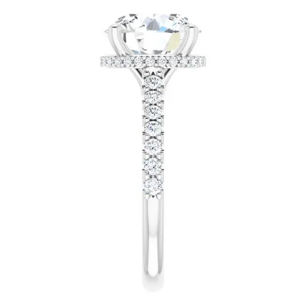 Hidden Halo-Style Engagement Ring Image 4 Arezzo Jewelers Elmwood Park, IL