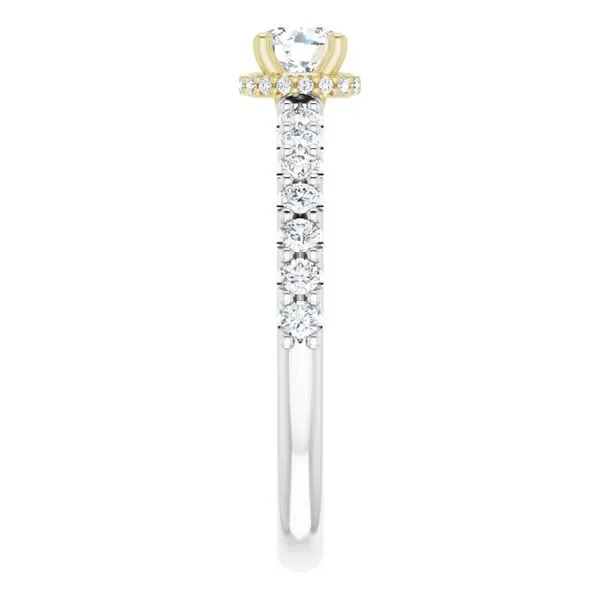 Hidden Halo-Style Engagement Ring Image 4 Arezzo Jewelers Elmwood Park, IL