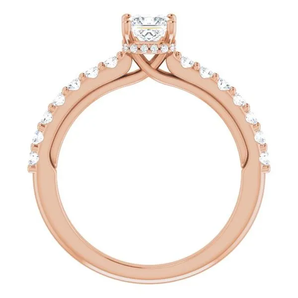 Hidden Halo-Style Engagement Ring Image 2 Rox Atlanta Jewelers Decatur, GA