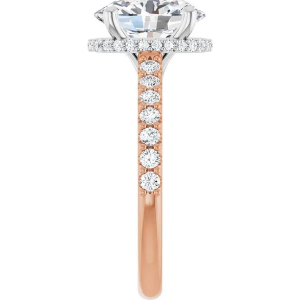 Hidden Halo-Style Engagement Ring Image 4 Arezzo Jewelers Elmwood Park, IL