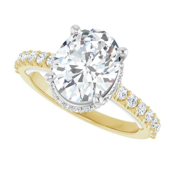 Hidden Halo-Style Engagement Ring Image 5 Rox Atlanta Jewelers Decatur, GA