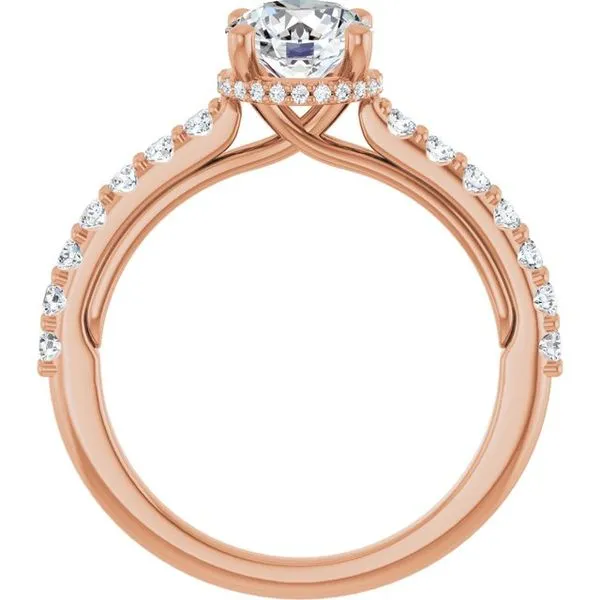 Hidden Halo-Style Engagement Ring Image 2 Rox Atlanta Jewelers Decatur, GA