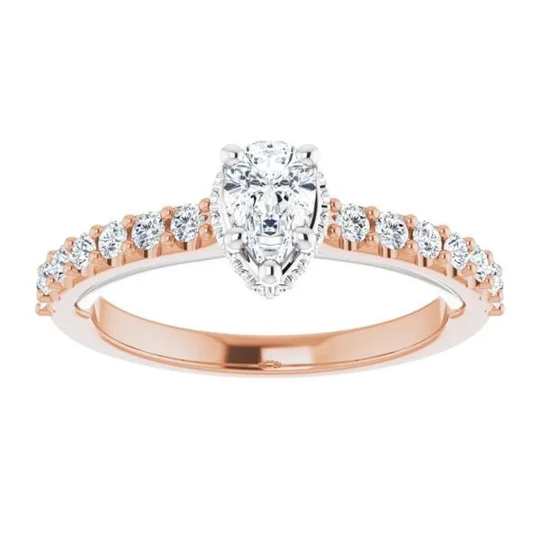 Hidden Halo-Style Engagement Ring Image 3 Rox Atlanta Jewelers Decatur, GA