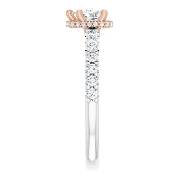 Hidden Halo-Style Engagement Ring Image 4 Arezzo Jewelers Elmwood Park, IL