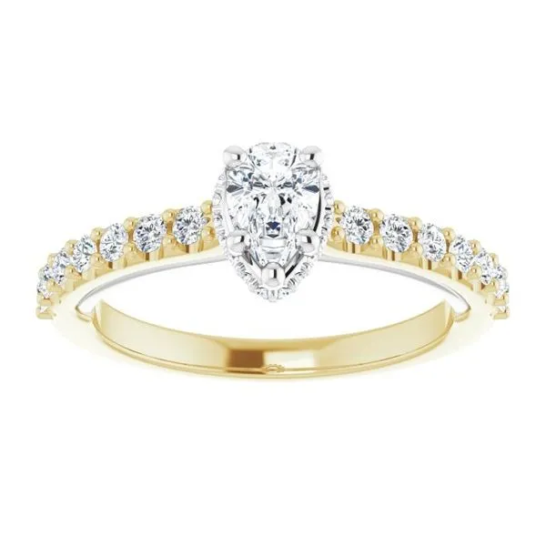 Hidden Halo-Style Engagement Ring Image 3 Rox Atlanta Jewelers Decatur, GA