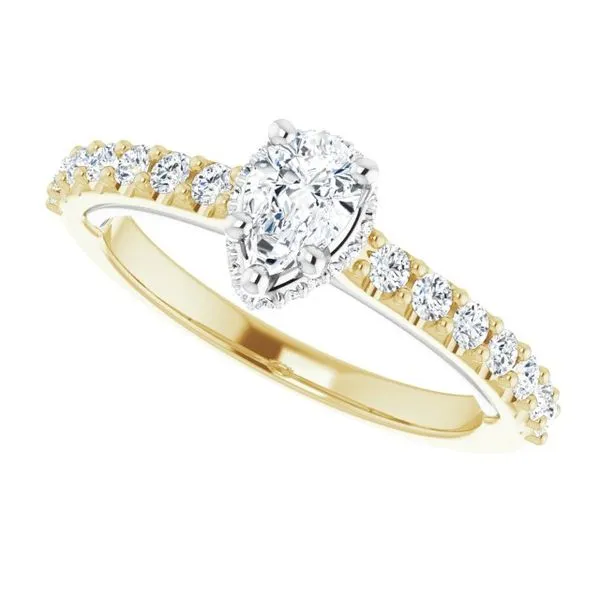 Hidden Halo-Style Engagement Ring Image 5 Rox Atlanta Jewelers Decatur, GA