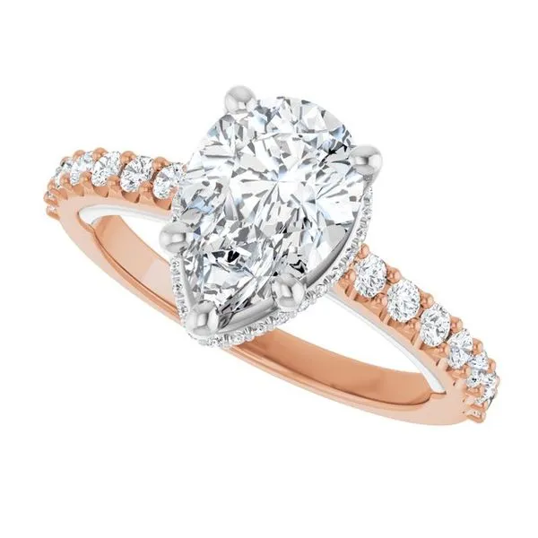 Hidden Halo-Style Engagement Ring Image 5 Dripping Diamonds Dripping Springs, TX