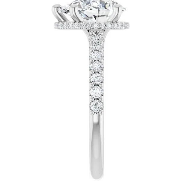 Hidden Halo-Style Engagement Ring Image 4 Dripping Diamonds Dripping Springs, TX