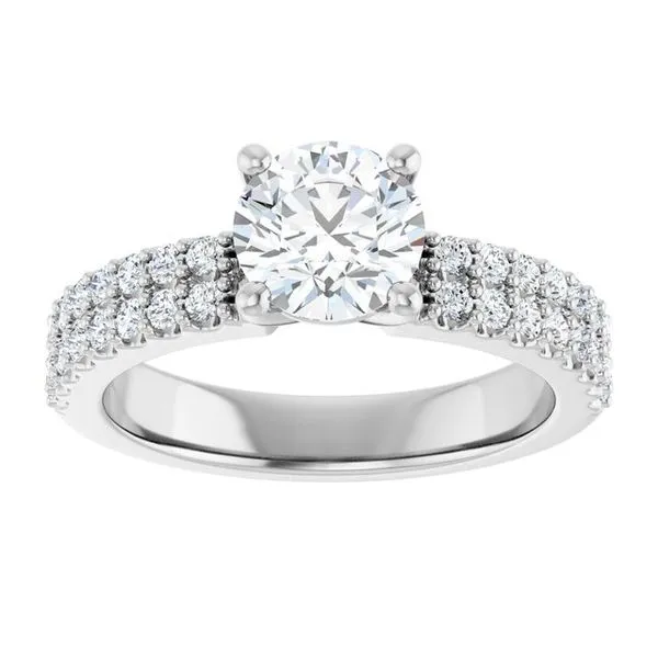 Engagement Ring Image 3 Hudson Valley Goldsmith New Paltz, NY