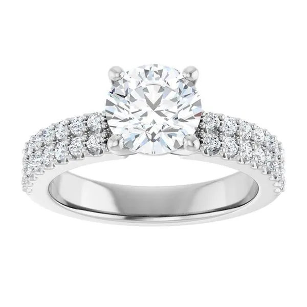 Engagement Ring Image 3 Hudson Valley Goldsmith New Paltz, NY