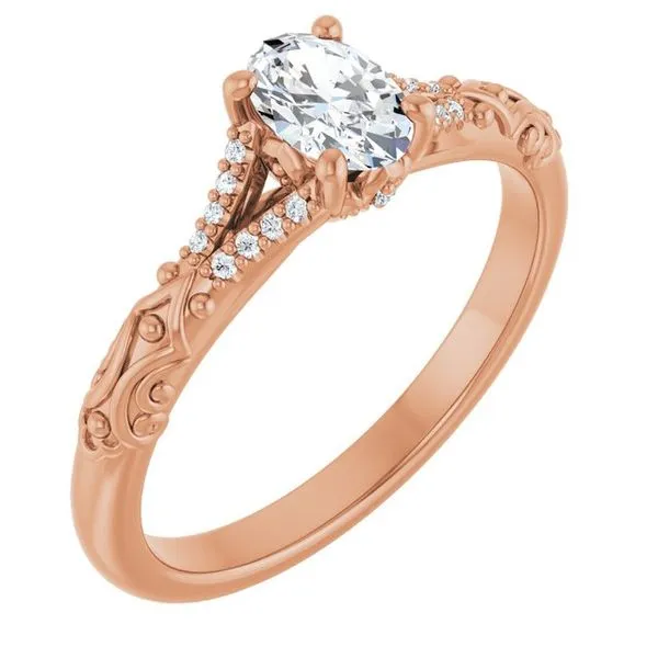 Solitaire Sculptural Engagement Ring Shipley's Fine Jewelry Hampstead, MD