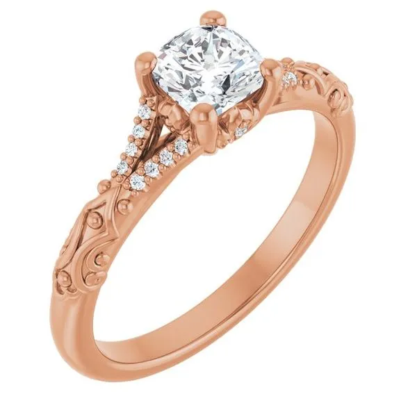 Solitaire Sculptural Engagement Ring Shipley's Fine Jewelry Hampstead, MD