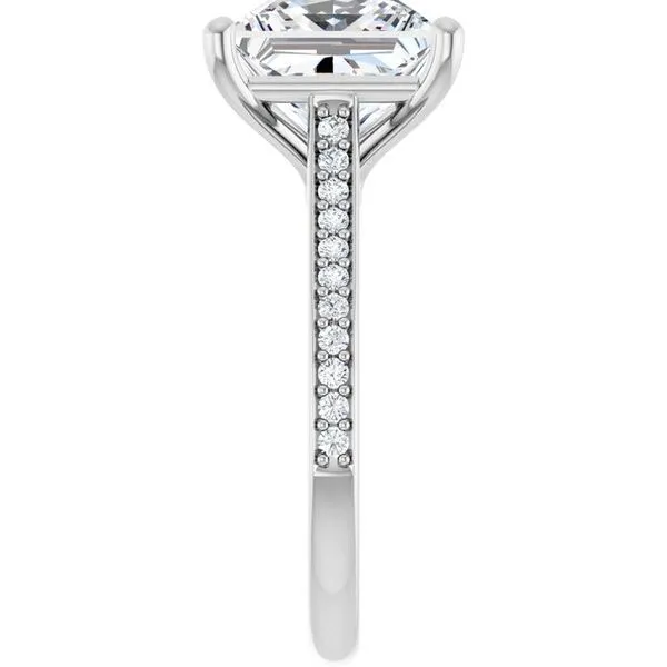 Claw-Prong Engagement Ring Image 4 Jimmy Smith Jewelers Decatur, AL