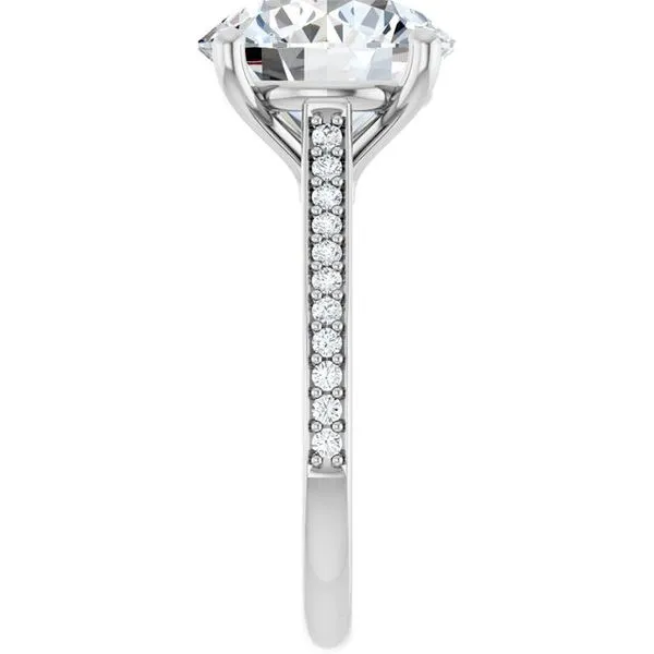 Claw-Prong Engagement Ring Image 4 Jimmy Smith Jewelers Decatur, AL