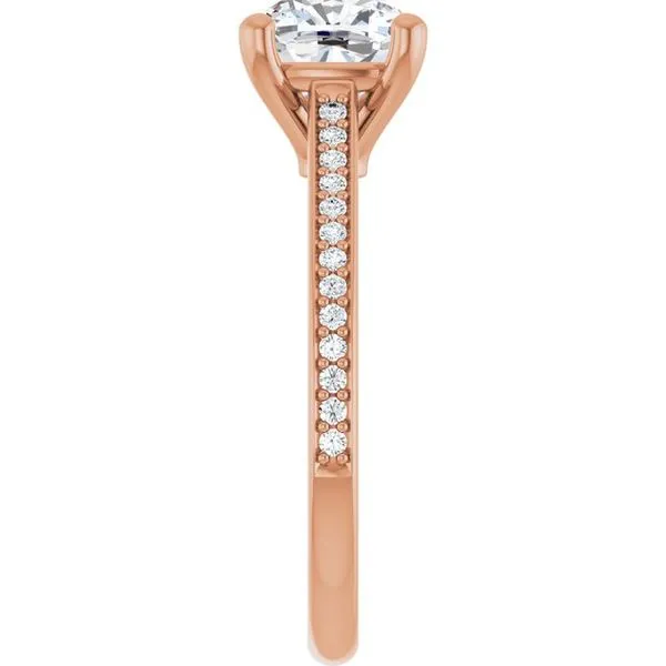 Claw-Prong Engagement Ring Image 4 JF Jones Jewelers Rochester, NY