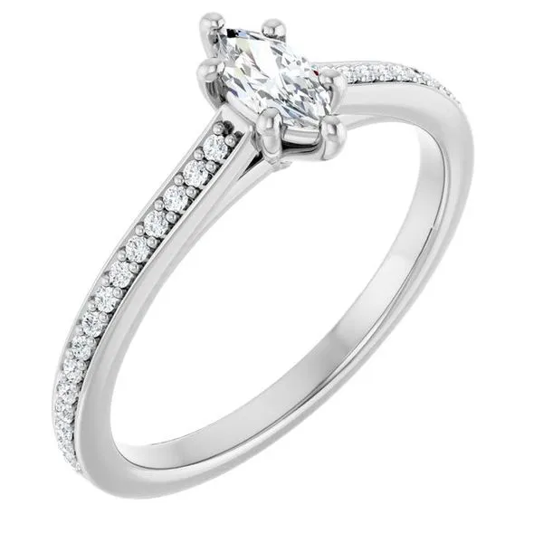 Claw-Prong Engagement Ring Natale Jewelers Sewell, NJ