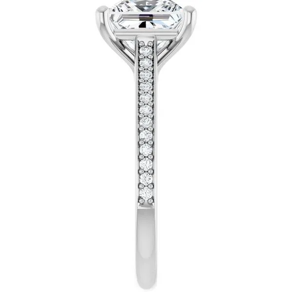 Claw-Prong Engagement Ring Image 4 Natale Jewelers Sewell, NJ