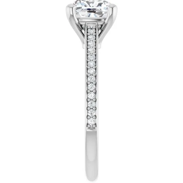 Claw-Prong Engagement Ring Image 4 Raleigh Diamond Fine Jewelry Raleigh, NC